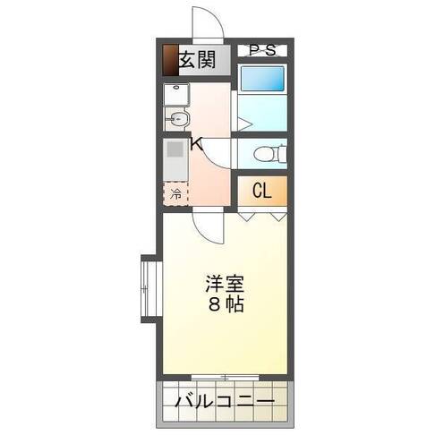 クレストスカーラ・カクＢ　（延岡市　野地町）＜１K＞