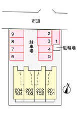 駐車場配置図