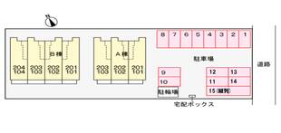 駐車場配置図