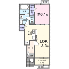 103号室間取り図