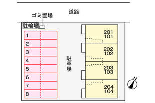 駐車場配置図