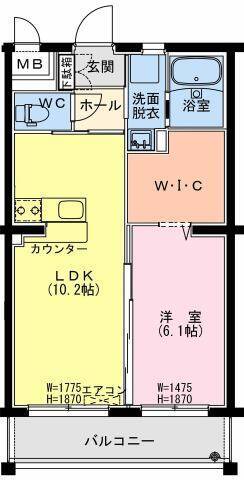 シャルム　S　(日向　財光寺）＜1LDK＞102号室